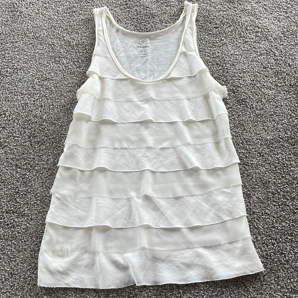 Old Navy ruffle tank
